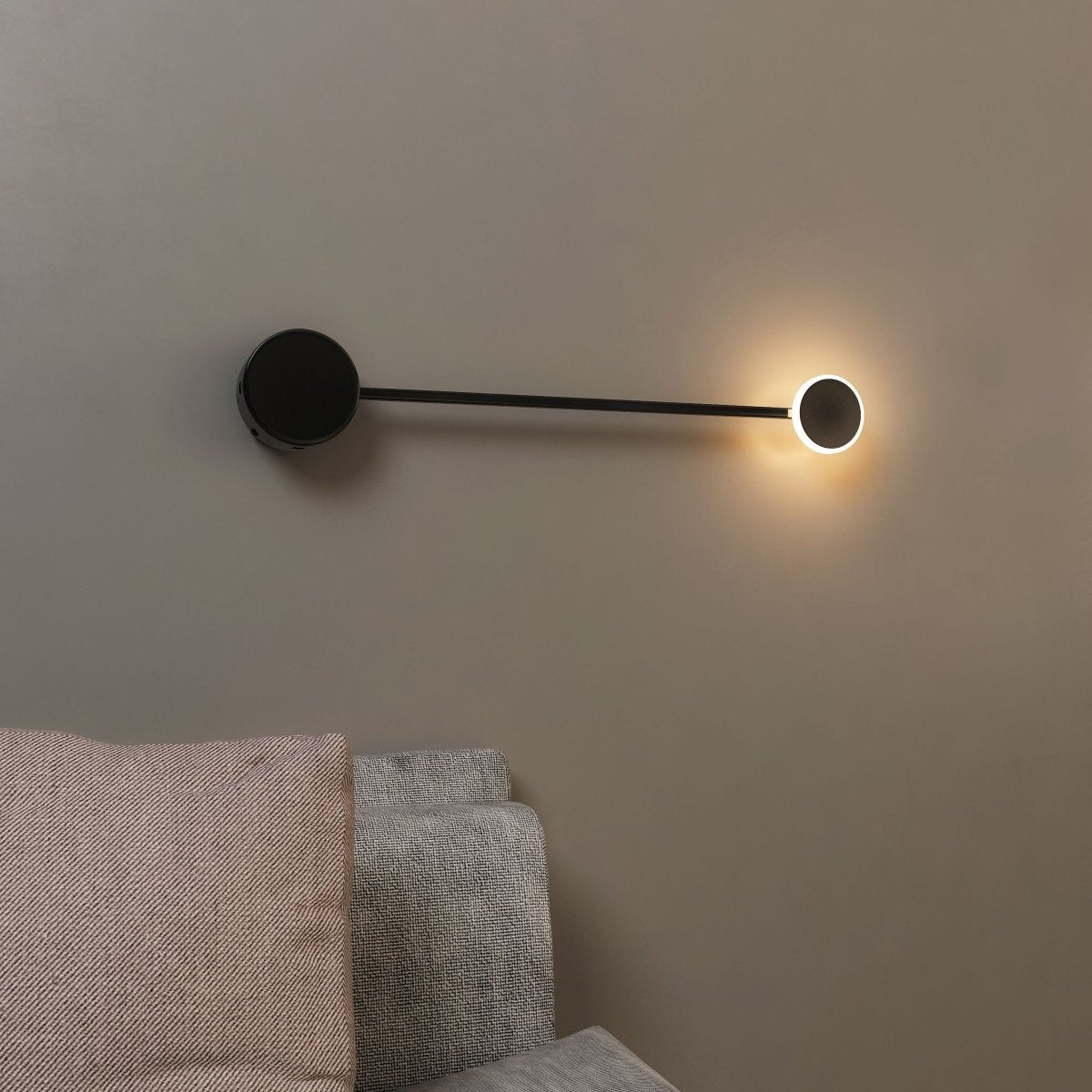 1-Light, LED Wall Sconce Light 3W, 3000K, 150LM, Integrated LED Light Combination, 120V Dimmable, Black Matte Body Finish