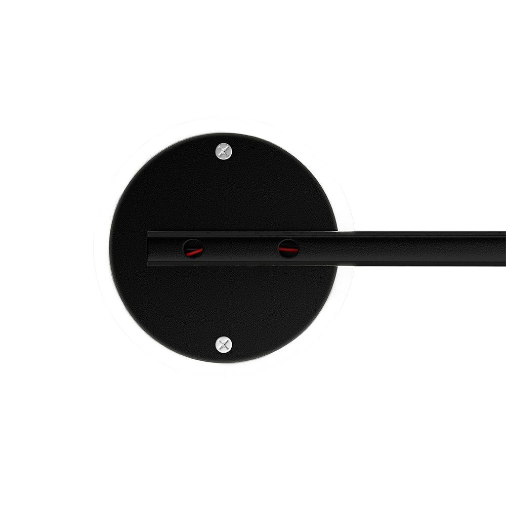 1-Light, LED Wall Sconce Light 3W, 3000K, 150LM, Integrated LED Light Combination, 120V Dimmable, Black Matte Body Finish