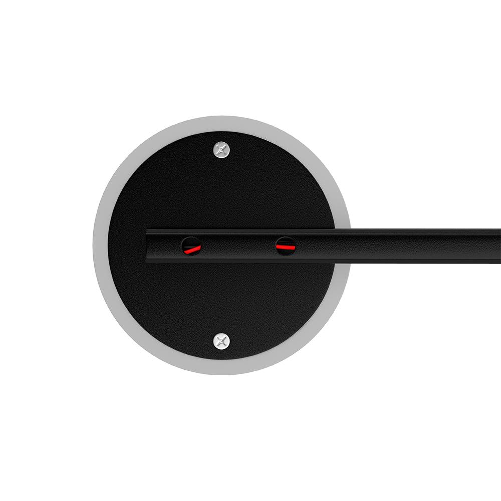 1-Light, LED Wall Sconce Light 3W, 3000K, 150LM, Integrated LED Light Combination, 120V Dimmable, Black Matte Body Finish