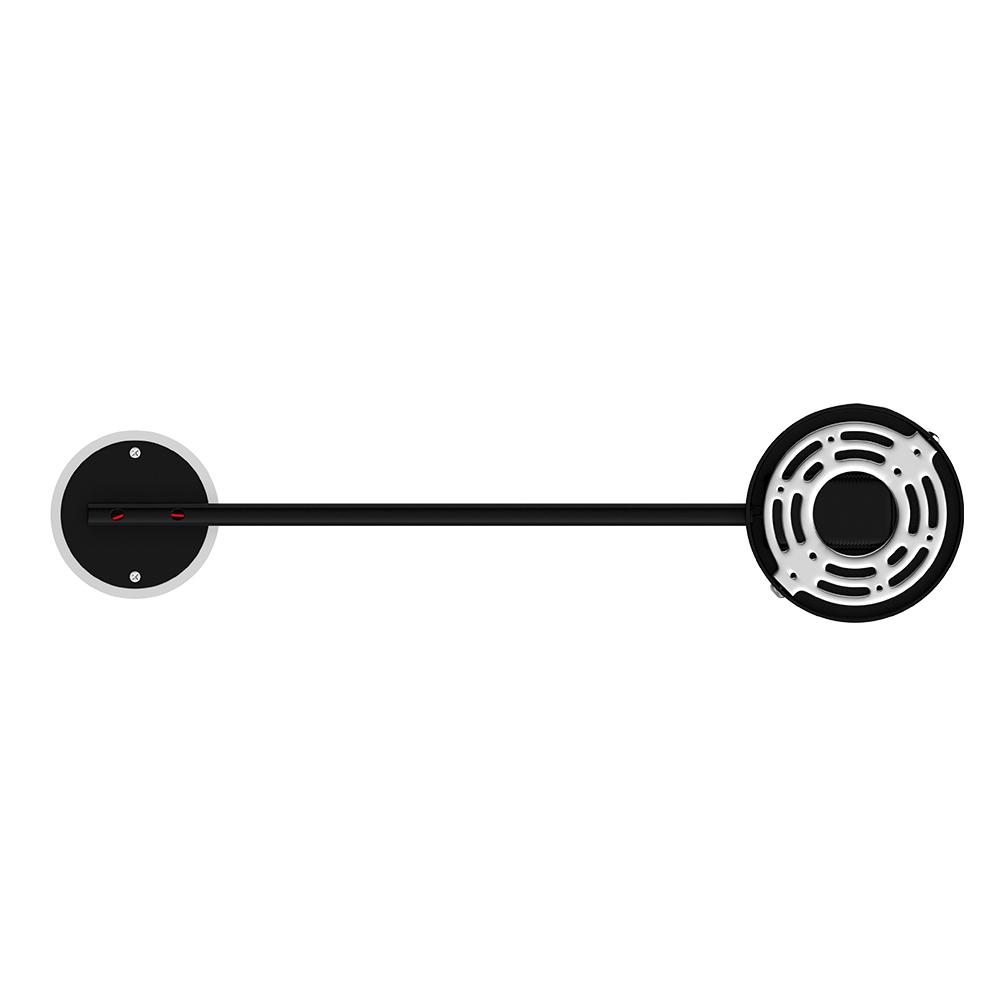 1-Light, LED Wall Sconce Light 3W, 3000K, 150LM, Integrated LED Light Combination, 120V Dimmable, Black Matte Body Finish