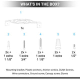 1-Light, Modern LED Three Dimensional Triangle Geometric Chandeliers, 6W, 3000K, 462LM, Dimmable