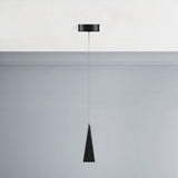 1-Light, Modern LED Three Dimensional Triangle Geometric Chandeliers, 6W, 3000K, 462LM, Dimmable