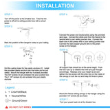 1-Light, Modern LED Three Dimensional Triangle Geometric Chandeliers, 6W, 3000K, 462LM, Dimmable