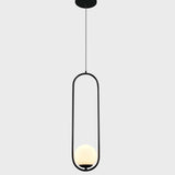 1-Light, Single Bell Pendant Chandelier, 9W, 3000K, Matte Black Body Finish, Dimmable