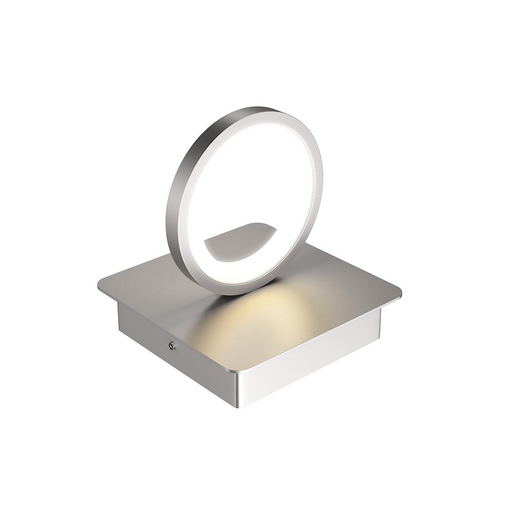 1-Ring Light, LED Wall Sconce Lighting Fixture, 8W, 3000K Warm White, 290LM, 120V Dimmable, For Bedroom Living Room Hallway Hotels