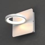 1-Ring Light, LED Wall Sconce Lighting Fixture, 8W, 3000K Warm White, 290LM, 120V Dimmable, For Bedroom Living Room Hallway Hotels