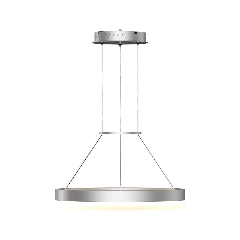 1-Ring, Modern Nature White LED Pendant Light, 29W, 3000K, 1532LM, Dimmable, Diameter 17.7''×55''