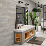 10 X 20 In Crux Ash Matte Pressed Glazed Ceramic