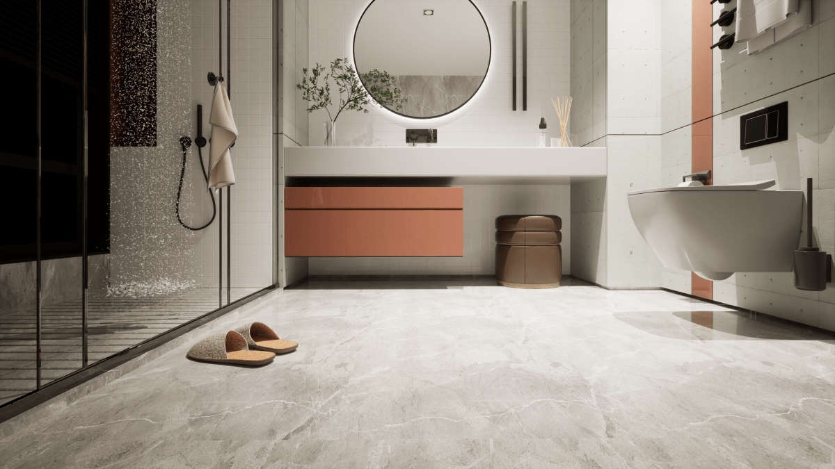 10 X 20 In Regency Mica Glossy Pressed Glazed Ceramic