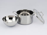 KUCHT Culinary Professional 3 Ply Stainless Steel 10 Piece Cookware Set