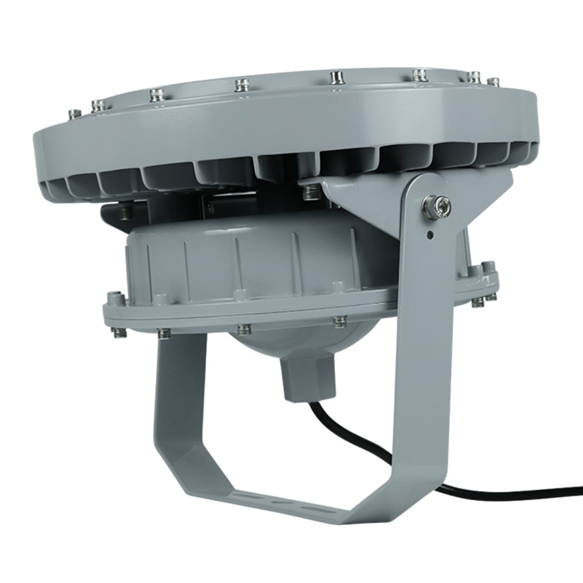 100 Watt LED Explosion Proof Round High Bay Light, C Series,  Dimmable, 5000K, 13500LM, AC100-277V, IP66, Hazardous Location Lighting Fixtures