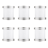 10.25" Dimmable Half Cylinder LED Wall Sconce BN Color, 17W, 1100 Lumens, AC120V, For Living Room, Bedroom, Hallway, Kitchen