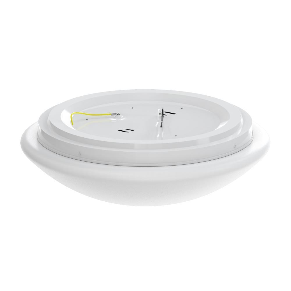 10.5 Inch Mushroom Shape LED Flush Mount Ceiling Light - 12.5 Watt, 1050 Lumens - Dimmable - Round Ceiling Light
