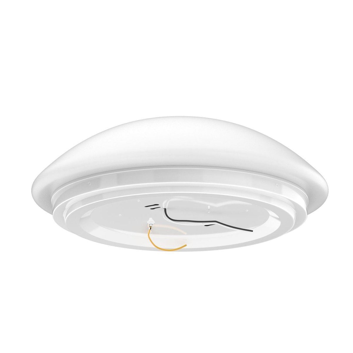 10.5 Inch Mushroom Shape LED Flush Mount Ceiling Light - 12.5 Watt, 1050 Lumens - Dimmable - Round Ceiling Light