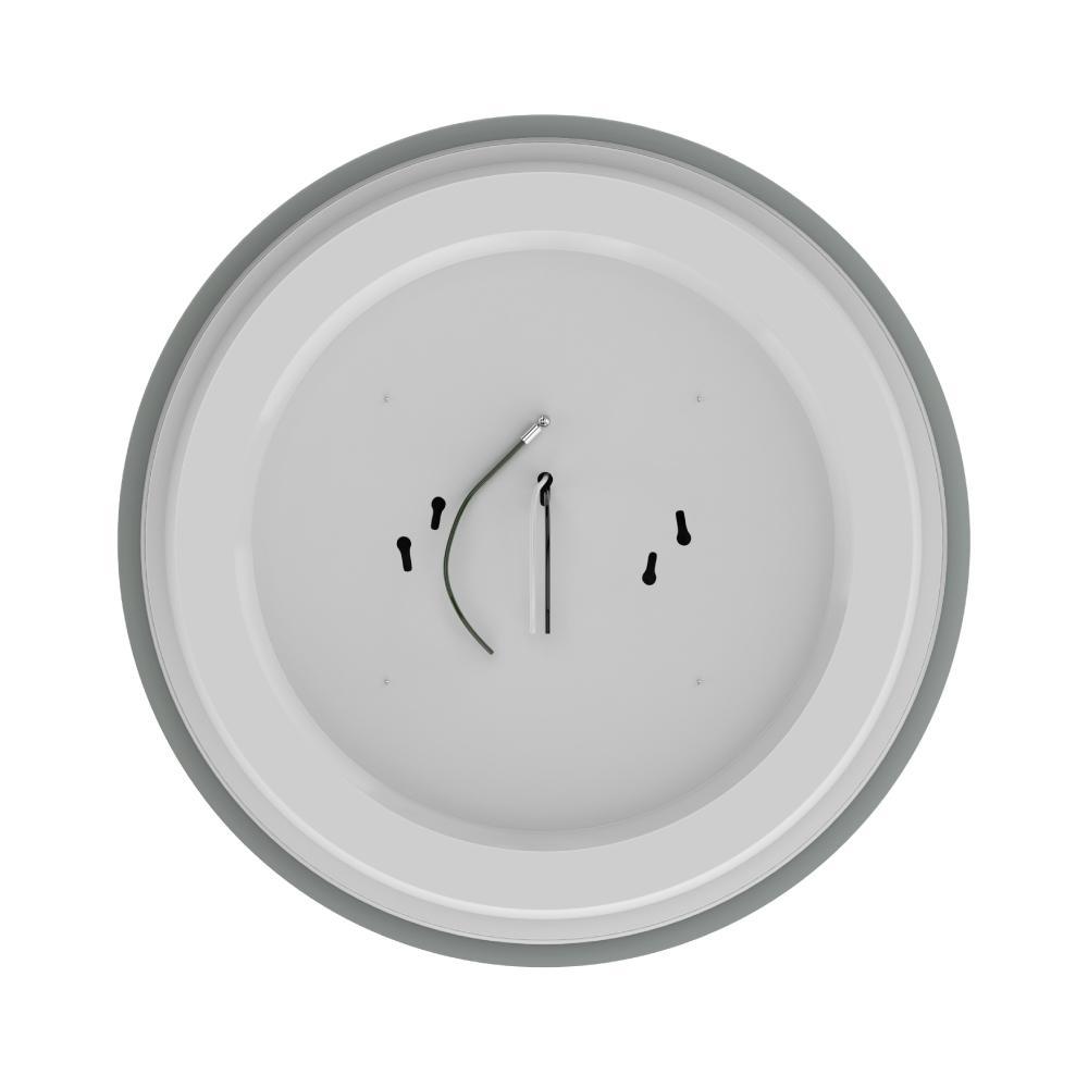 11 in. Round Brushed Nickel Dimmable Flush Mount Ceiling Light, Single Ring, 1050 Lumens, Power 15W, 3 Color Switchable (3000K/4000K/5000K)