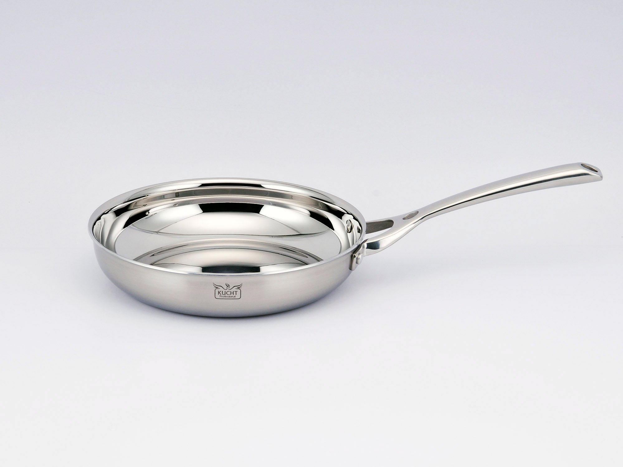 KUCHT Culinary Professional 3 Ply Stainless Steel 10 Piece Cookware Set