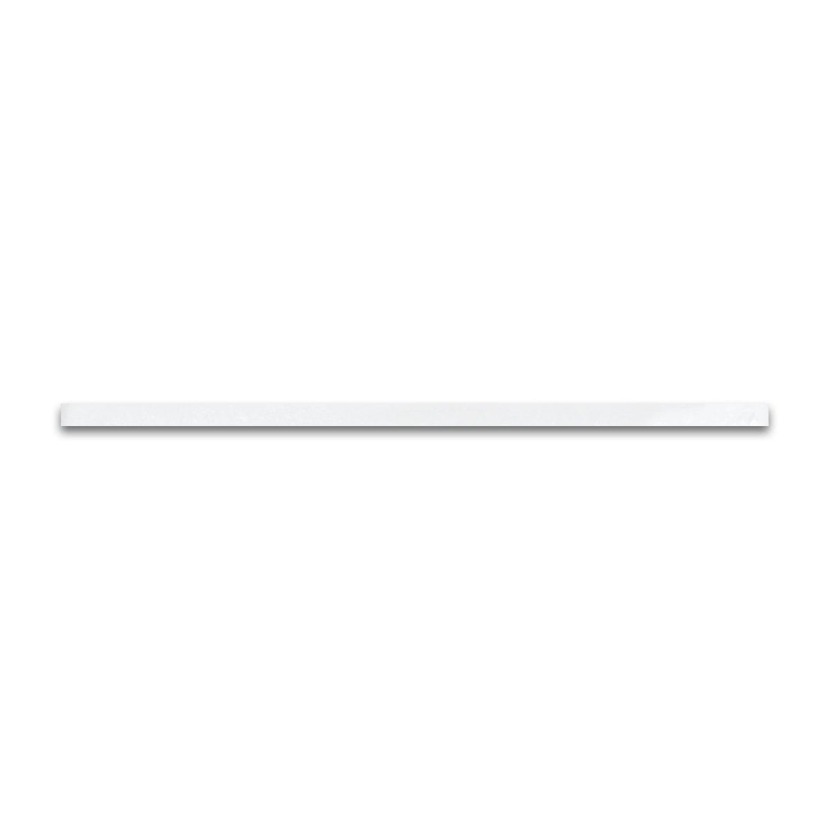 12 in. Marlow Cloud Glossy Glazed Ceramic Quarter Round Wall Trim