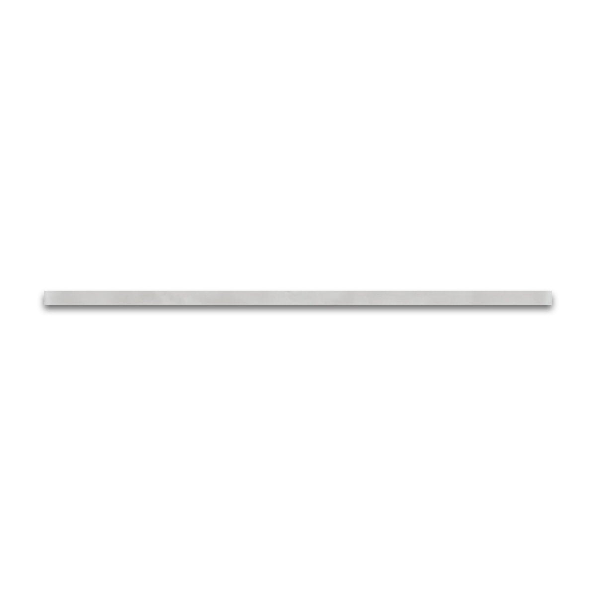 12 in. Marlow Mist Glossy Glazed Ceramic Quarter Round Trim