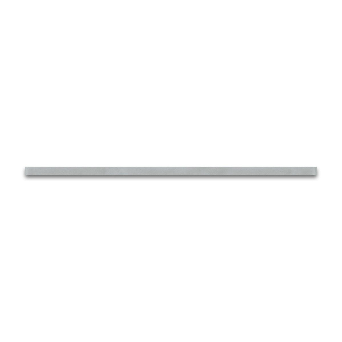 12 in. Marlow Smoke Glossy Glazed Ceramic Quarter Round Trim