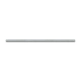 12 in. Marlow Smoke Glossy Glazed Ceramic Quarter Round Trim