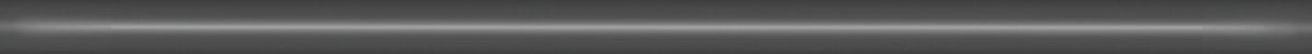 12 in. Soho Retro Black Glossy Glazed Ceramic Quarter Round Trim