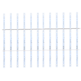 12-Pcs Flexible LED Back Lighting Series With Tape Adhesive Backside, DC24V, 6W/bar, 600LM, 7000K, IP33, UL, RoHS Listed, Pure White