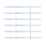 12-Pcs Flexible LED Back Lighting Series With Tape Adhesive Backside, DC24V, 6W/bar, 600LM, 7000K, IP33, UL, RoHS Listed, Pure White