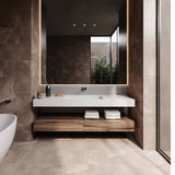 12 X 12 In Classic Pulpis Grey Matte Pressed Glazed Porcelain