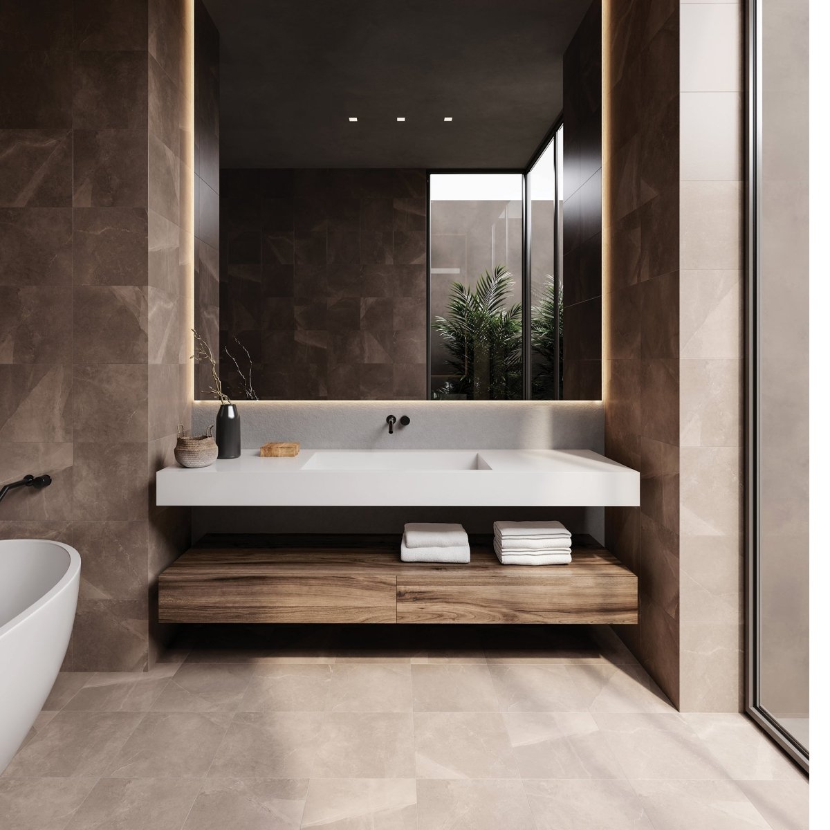 12 X 12 In Classic Pulpis Grey Matte Pressed Glazed Porcelain