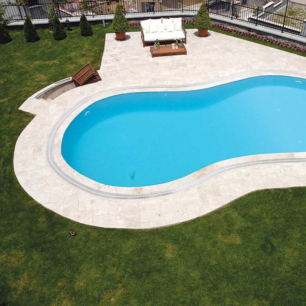 12 X 12 In Ivory Tumbled Travertine
