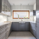 12 X 12 In Prima True White Matte Rectified Glazed Porcelain