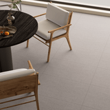 12 X 24 In Belgian Fog Linen Matte Rectified Color Body Porcelain