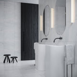 12 X 24 In Bianco Venatino Honed Marble