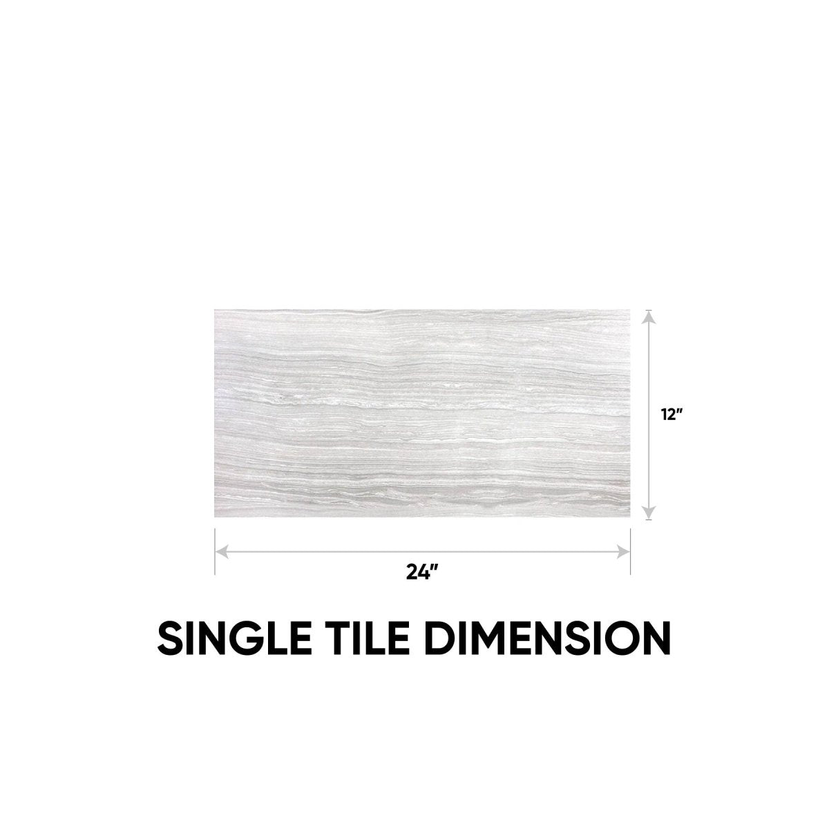 12 x 24 in Eramosa Ice Matte Pressed Glazed Porcelain Tile