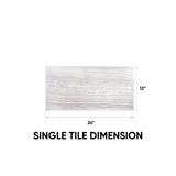 12 x 24 in. Eramosa Ice Polished Rectified Glazed Porcelain Tile