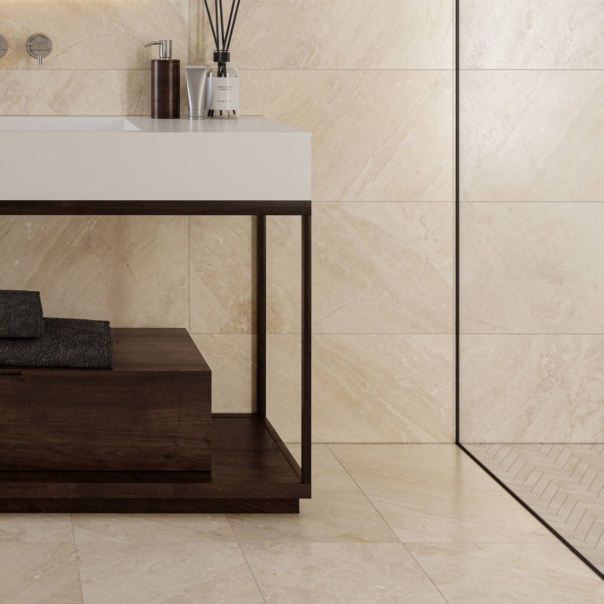 12 X 24 In Impero Reale Honed Marble