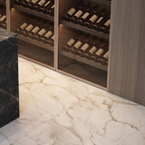 12 X 24 In La Marca Calacatta Honed Rectified Glazed Porcelain