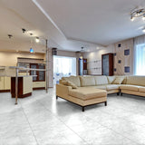 12 x 24 in. La Marca Carrara Gioia Honed Rectified Glazed Porcelain Wall Tile
