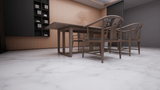 12 x 24 in. La Marca Carrara Gioia Polished Rectified Glazed Porcelain Wall Tile