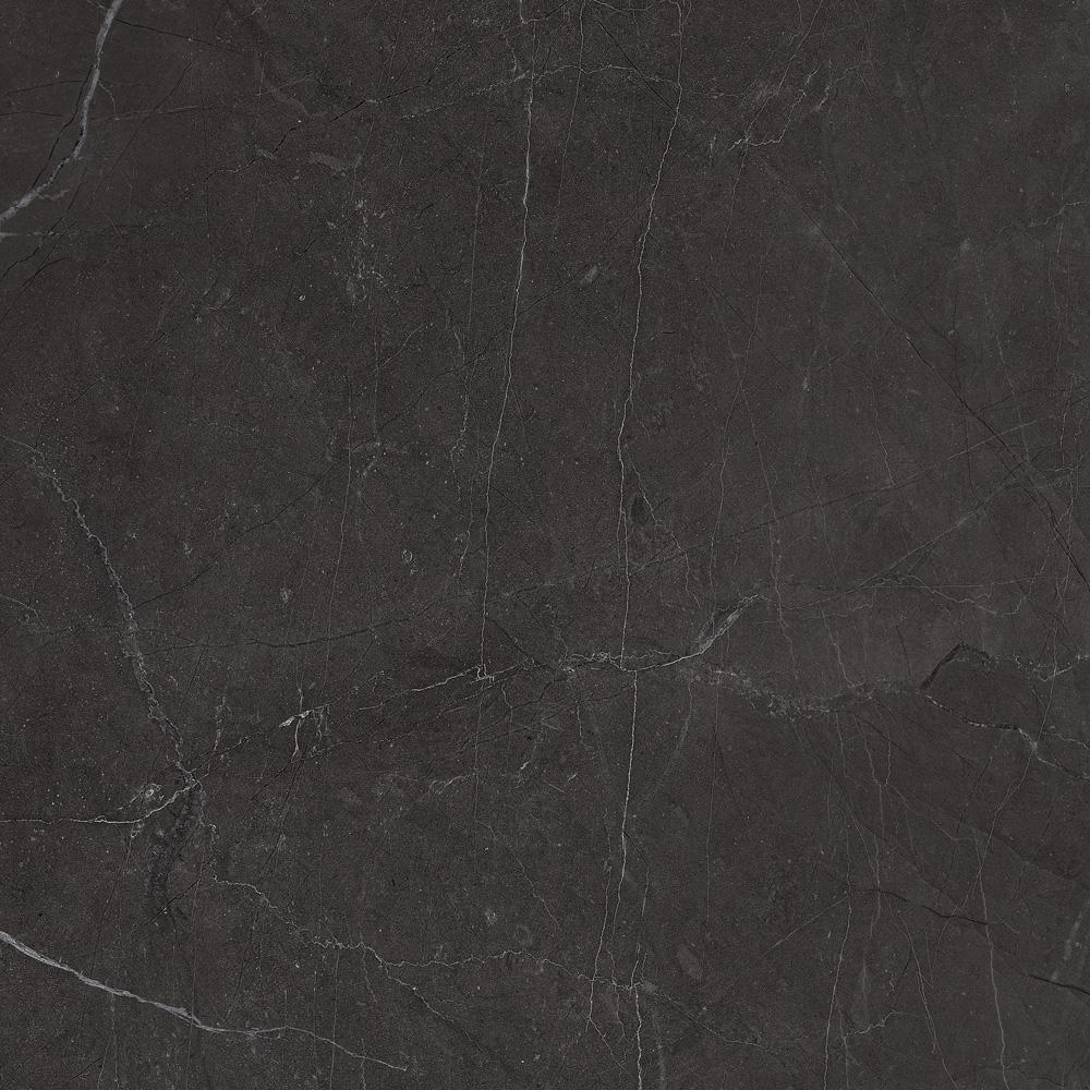 12 x 24 in. La Marca Nero Venato Polished Rectified Glazed Porcelain Wall Tile