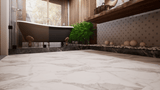 12 x 24 in. Mayfair Statuario Venato Matte Rectified Glazed Porcelain Tile