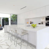 12 x 24 in. Mayfair Statuario Venato Polished Rectified Glazed Porcelain Tile