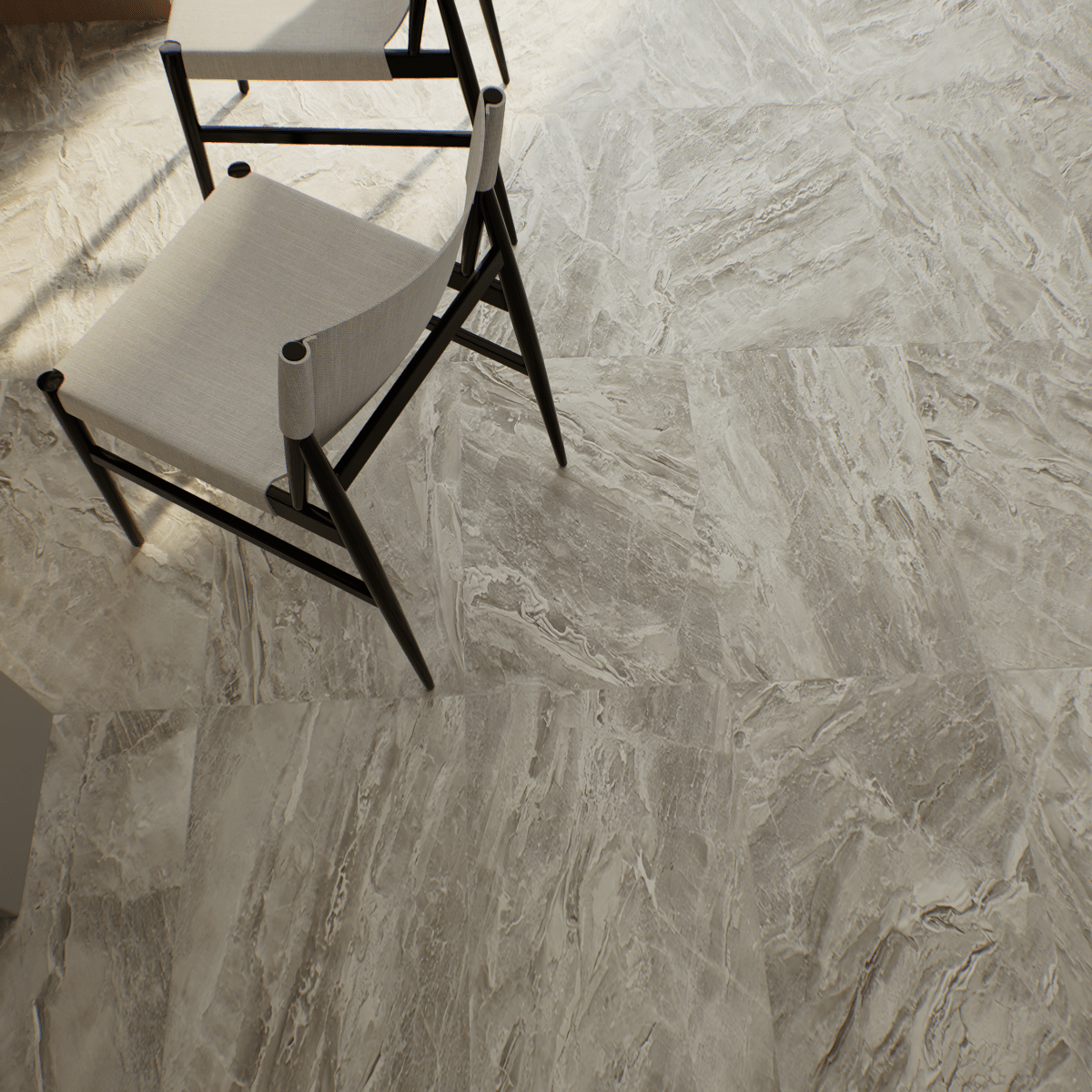 12 x 24 in. Mayfair Stella Argento Matte Rectified Glazed Porcelain Wall Tile
