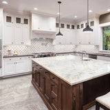 12 x 24 in. Mayfair Volakas Grigio Polished Rectified Glazed Porcelain Tile