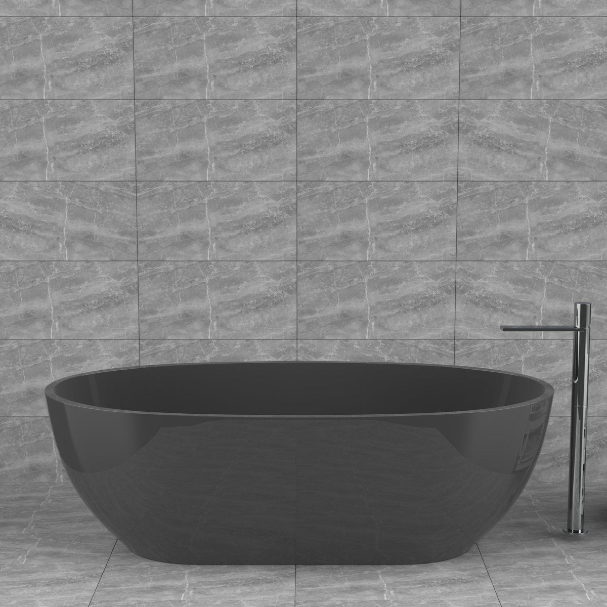 12 x 24 in. Plata Perla Grigia Matte Rectified Glazed Porcelain floor/wall Tile