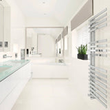 12 x 24 in Prima Warm White Polished Rectified Unglazed Porcelain Tile