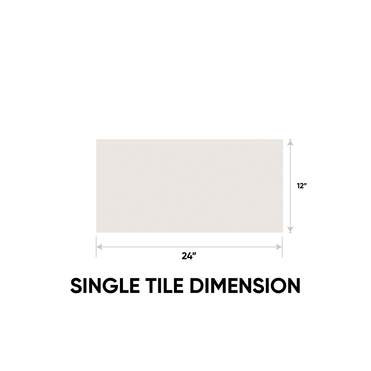 12 x 24 in Prima Warm White Polished Rectified Unglazed Porcelain Tile