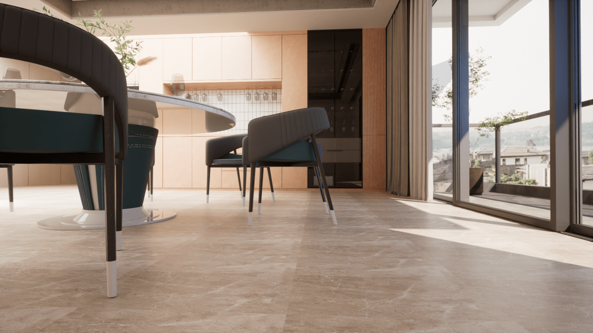 12 X 24 In Regency Sand Matte Pressed Glazed Porcelain