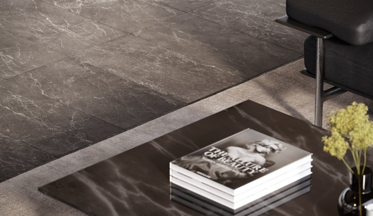 12 X 24 In Stark Carbon Polished Marble