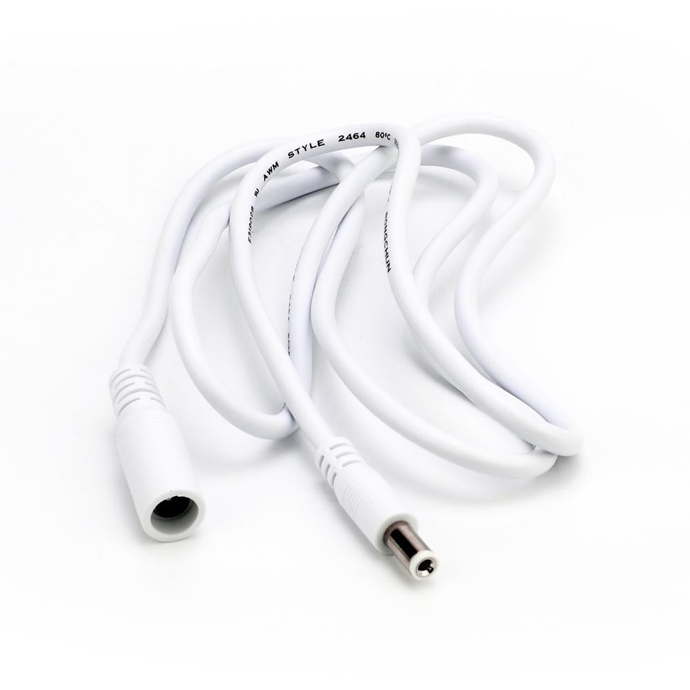 12ft wire with DC5.5 female connector at one end,DC5.5 male connector at another end